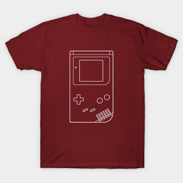 Game Boy T-Shirt by The Schematic Tshirt